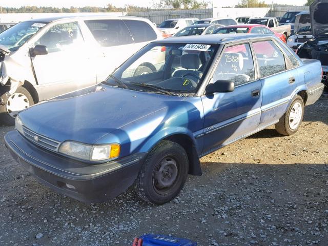 1Y1SK5469LZ175339 - 1990 GEO PRIZM BASE BLUE photo 2
