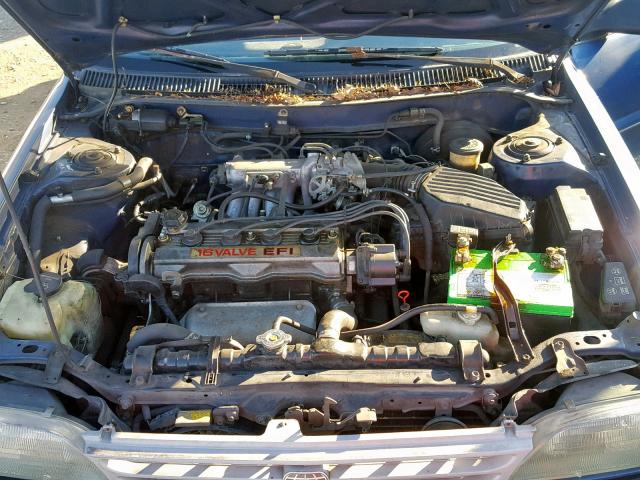 1Y1SK5469LZ175339 - 1990 GEO PRIZM BASE BLUE photo 7