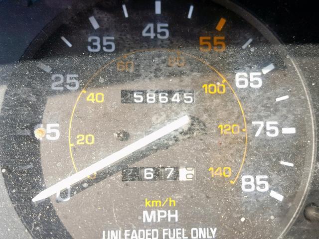 1Y1SK5469LZ175339 - 1990 GEO PRIZM BASE BLUE photo 8