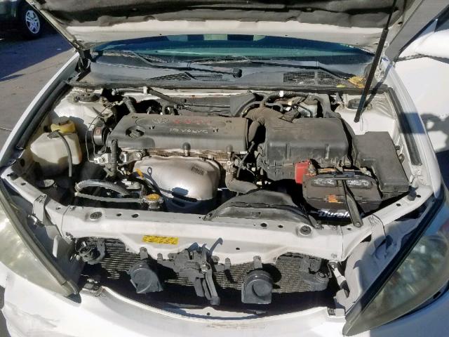 4T1BE32K13U134048 - 2003 TOYOTA CAMRY LE WHITE photo 7