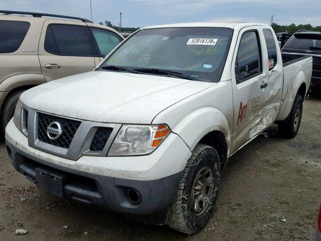 1N6BD0CT0DN737417 - 2013 NISSAN FRONTIER S WHITE photo 2
