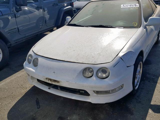 JH4DC43541S003124 - 2001 ACURA INTEGRA LS WHITE photo 9