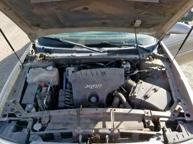 1G4HR54K62U273355 - 2002 BUICK LESABRE LI TAN photo 7