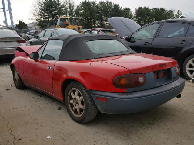 JM1NA3515P0407134 - 1993 MAZDA MX-5 MIATA RED photo 3