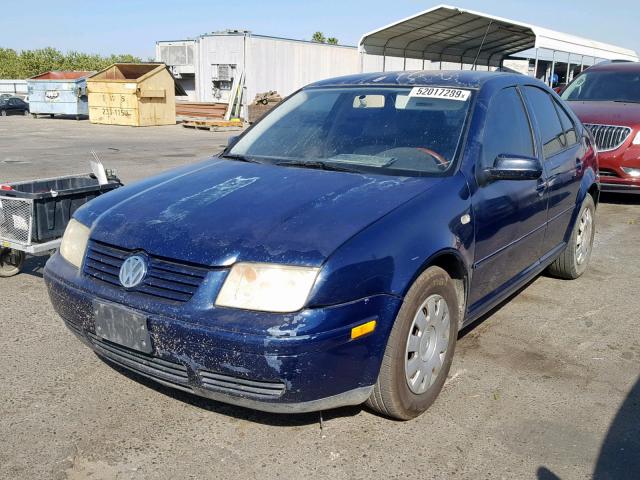 3VWRK69M53M101415 - 2003 VOLKSWAGEN JETTA GL BLUE photo 2