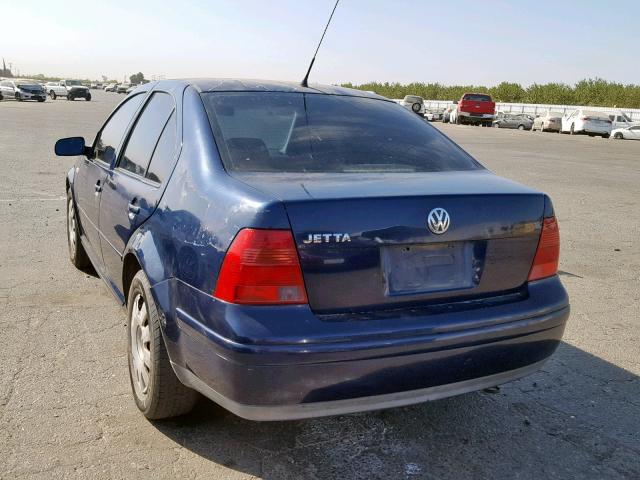 3VWRK69M53M101415 - 2003 VOLKSWAGEN JETTA GL BLUE photo 3