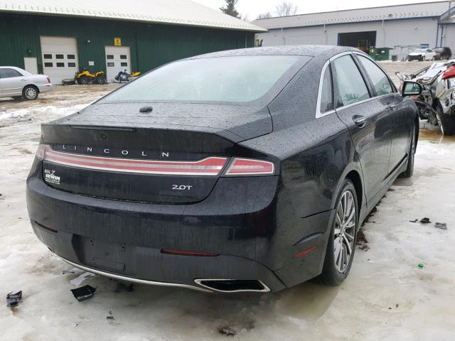 3LN6L5A98HR610389 - 2017 LINCOLN MKZ PREMIE BLACK photo 4