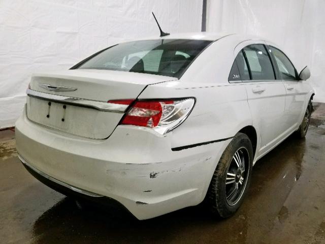 1C3BC4FBXBN568217 - 2011 CHRYSLER 200 LX WHITE photo 4