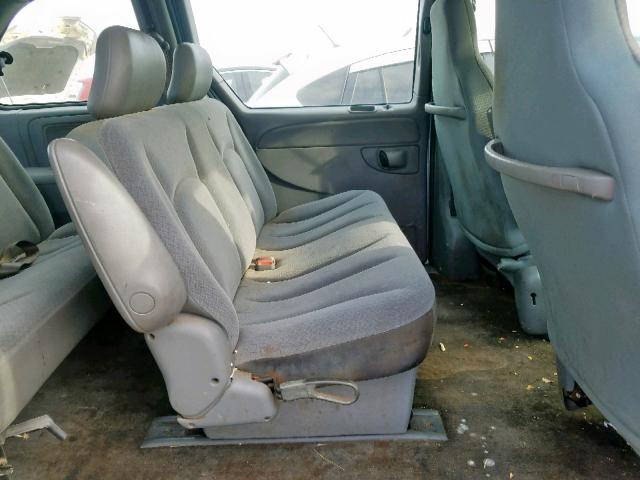 1D4GP25B95B101648 - 2005 DODGE CARAVAN SE BLUE photo 6