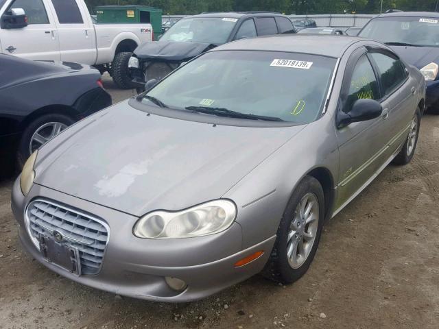 2C3HC56G1XH603187 - 1999 CHRYSLER LHS GRAY photo 2