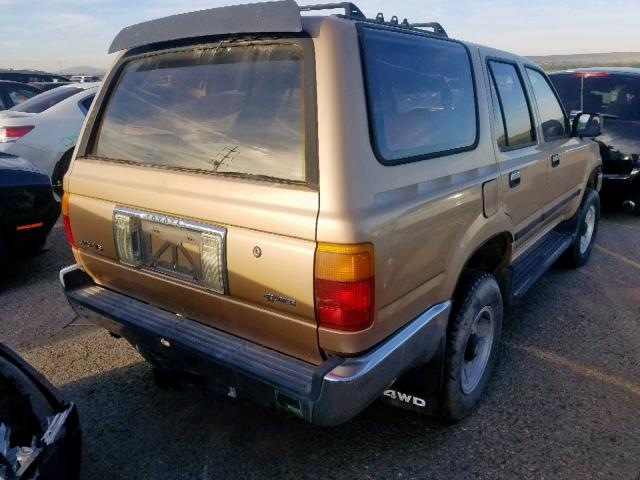 JT3VN39WXM0056120 - 1991 TOYOTA 4RUNNER VN BROWN photo 4