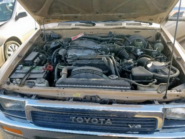 JT3VN39WXM0056120 - 1991 TOYOTA 4RUNNER VN BROWN photo 7