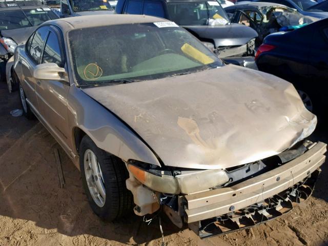 1G2WP52K71F265857 - 2001 PONTIAC GRAND PRIX GOLD photo 1