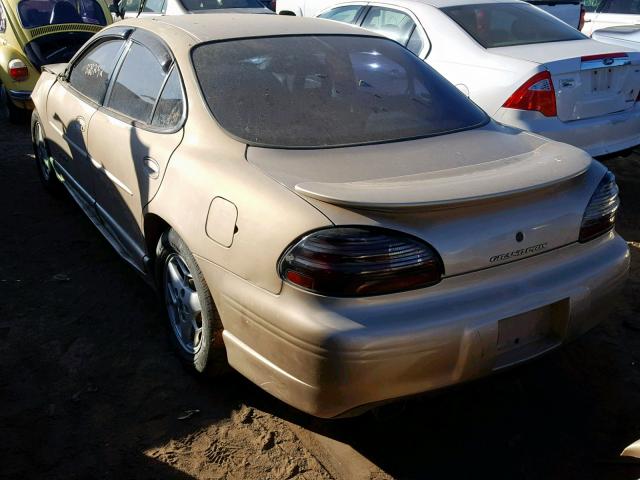 1G2WP52K71F265857 - 2001 PONTIAC GRAND PRIX GOLD photo 3