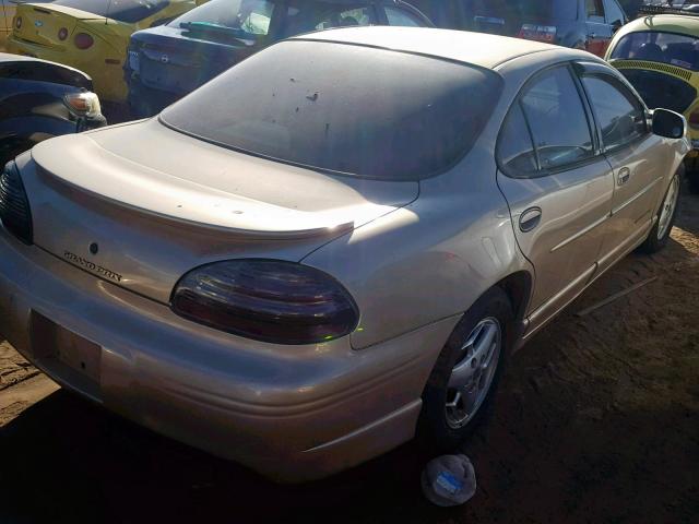 1G2WP52K71F265857 - 2001 PONTIAC GRAND PRIX GOLD photo 4