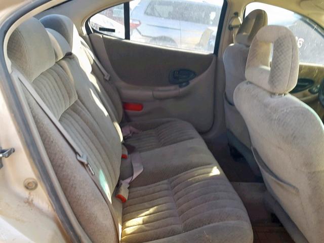 1G2WP52K71F265857 - 2001 PONTIAC GRAND PRIX GOLD photo 6