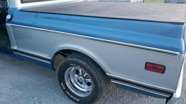 CE141J612389 - 1971 CHEVROLET C-10 BLUE photo 3