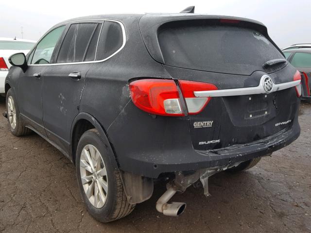 LRBFXBSA7HD066877 - 2017 BUICK ENVISION E BLACK photo 3