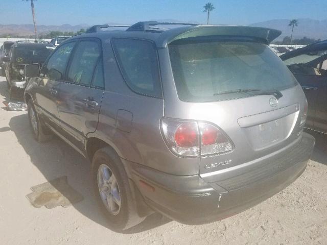 JTJGF10U310095495 - 2001 LEXUS RX 300 GRAY photo 3