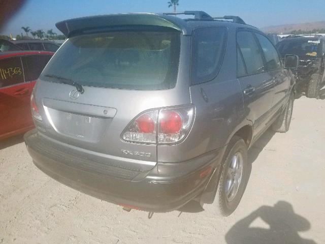 JTJGF10U310095495 - 2001 LEXUS RX 300 GRAY photo 4