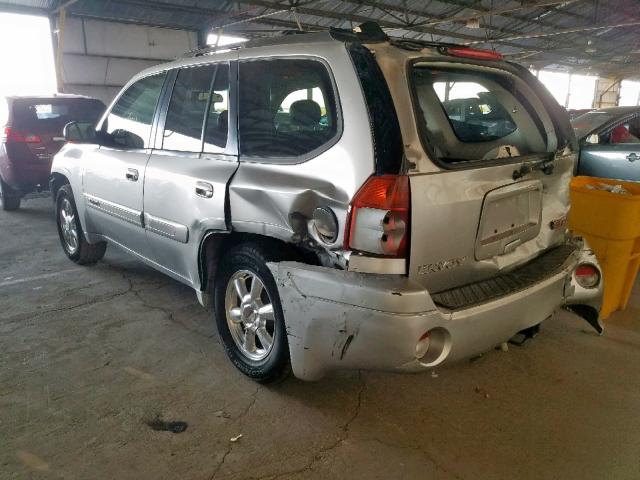 1GKDT13S252336549 - 2005 GMC ENVOY SILVER photo 3