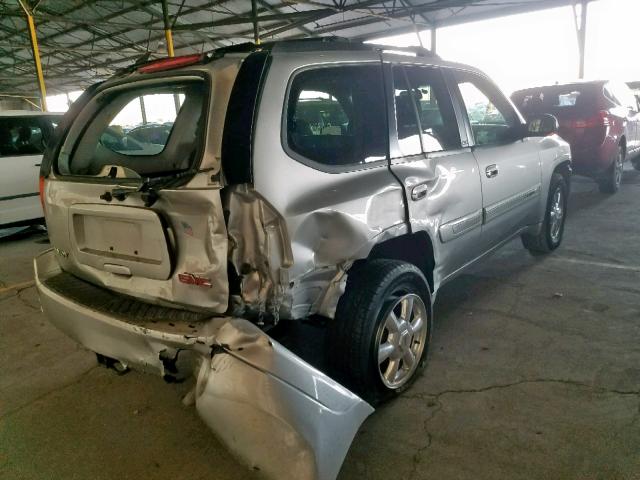 1GKDT13S252336549 - 2005 GMC ENVOY SILVER photo 4