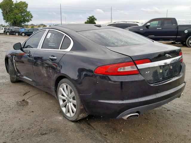 SAJWA0GB1ALR77261 - 2010 JAGUAR XF PREMIUM BLACK photo 3