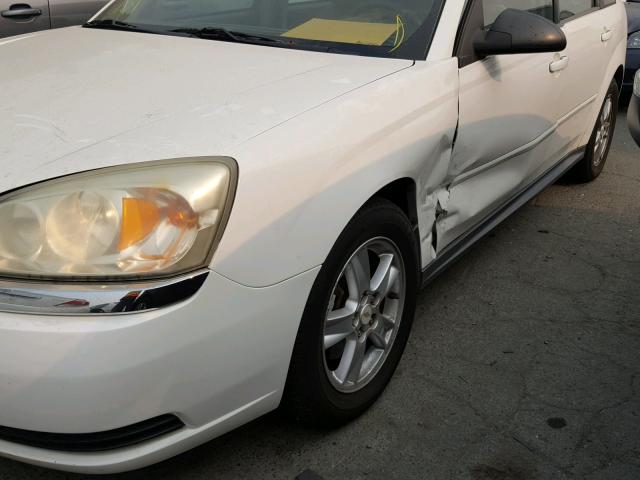 1G1ZT64834F204238 - 2004 CHEVROLET MALIBU MAX თეთრი ფოტო 9