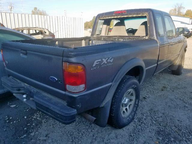 1FTZR15V5YTB25867 - 2000 FORD RANGER SUP BLUE photo 4