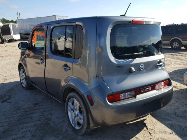 JN8AZ2KR6AT164732 - 2010 NISSAN CUBE BASE GRAY photo 3