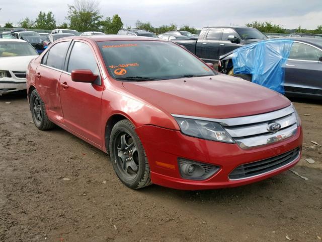 3FAHP0HA0AR321703 - 2010 FORD FUSION SE MAROON photo 1