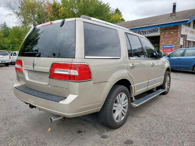 5LMFU28547LJ25577 - 2007 LINCOLN NAVIGATOR TAN photo 4