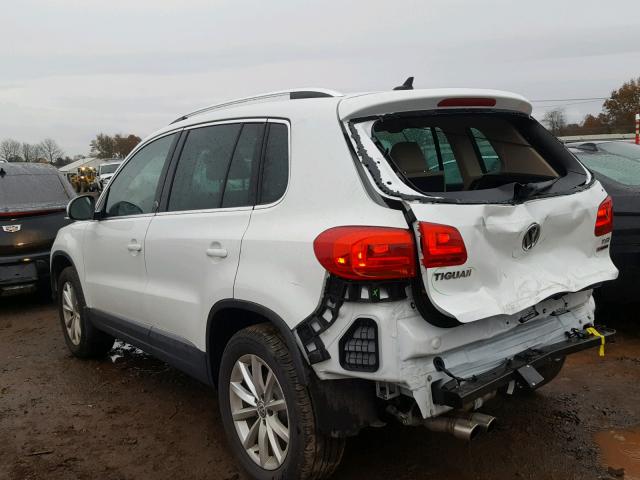 WVGSV7AXXHW507734 - 2017 VOLKSWAGEN TIGUAN WOL WHITE photo 3