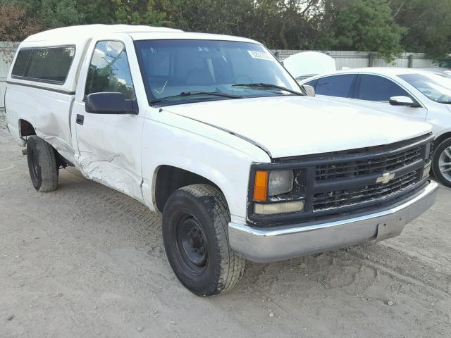 1GCGC24R2YR158972 - 2000 CHEVROLET GMT-400 C2 WHITE photo 1