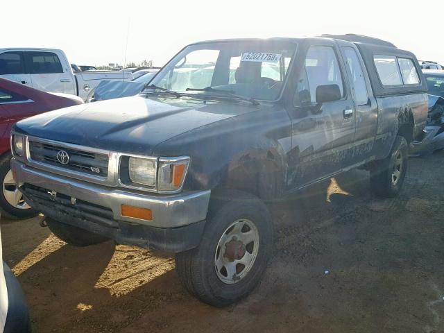 JT4VN13D6N5080040 - 1992 TOYOTA PICKUP 1/2 BLACK photo 2