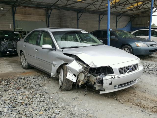 YV1TS59H641379173 - 2004 VOLVO S80 2.5T SILVER photo 1