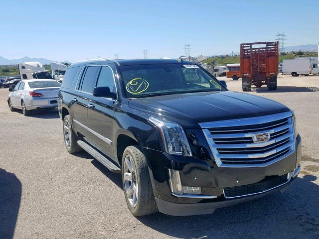 1GYS3HKJ5FR220964 - 2015 CADILLAC ESCALADE E BLACK photo 1