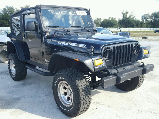 1J4FA291X6P755276 - 2006 JEEP WRANGLER / BLACK photo 1