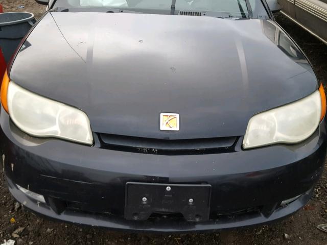 1G8AW14F04Z124076 - 2004 SATURN ION LEVEL BLACK photo 7