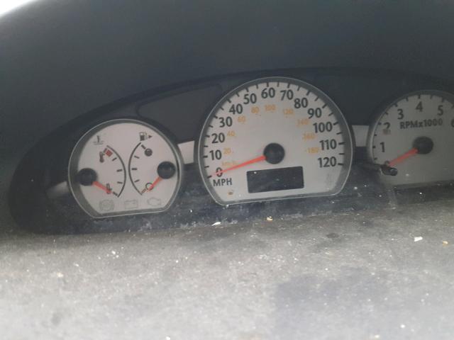 1G8AW14F04Z124076 - 2004 SATURN ION LEVEL BLACK photo 8