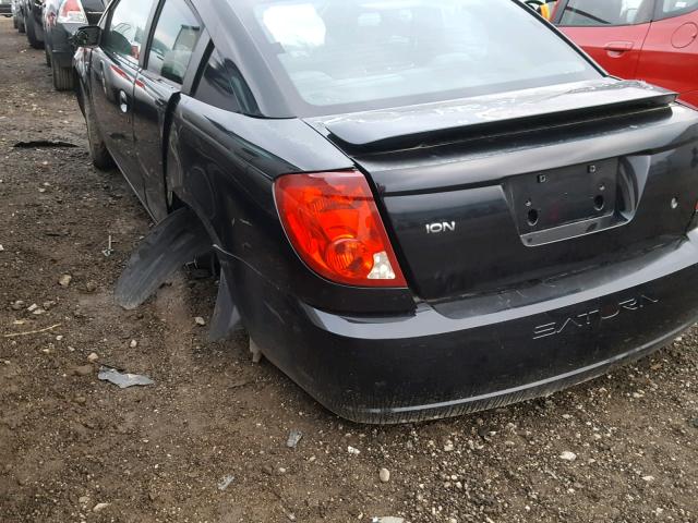 1G8AW14F04Z124076 - 2004 SATURN ION LEVEL BLACK photo 9