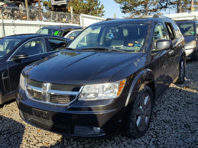 3D4GH67VX9T143259 - 2009 DODGE JOURNEY R/ BLACK photo 2