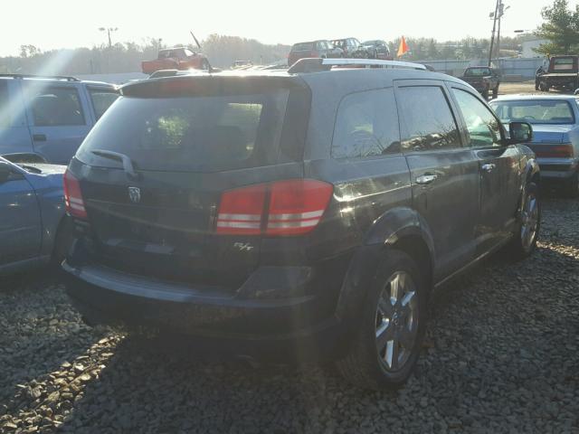 3D4GH67VX9T143259 - 2009 DODGE JOURNEY R/ BLACK photo 4