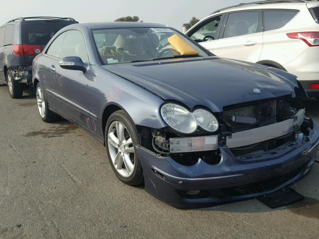 WDBTJ56H56F194811 - 2006 MERCEDES-BENZ CLK 350 BLUE photo 1