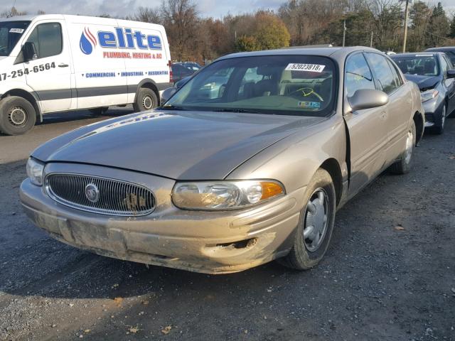 1G4HR54KXYU102651 - 2000 BUICK LESABRE LI GOLD photo 2