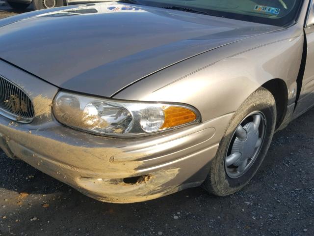 1G4HR54KXYU102651 - 2000 BUICK LESABRE LI GOLD photo 9