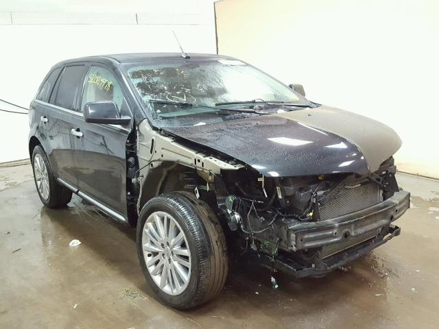 2LMDJ8JK6BBJ17631 - 2011 LINCOLN MKX BLACK photo 1