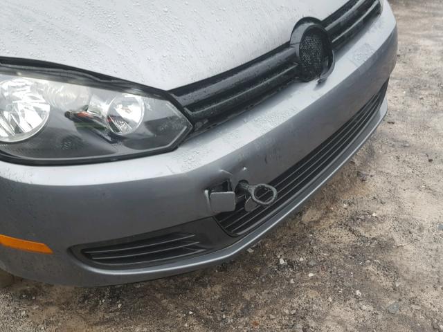 WVWAA7AJ5BW154673 - 2011 VOLKSWAGEN GOLF 灰色 照片 9