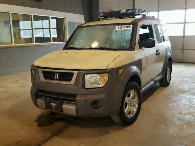 5J6YH28625L013400 - 2005 HONDA ELEMENT EX TAN photo 2