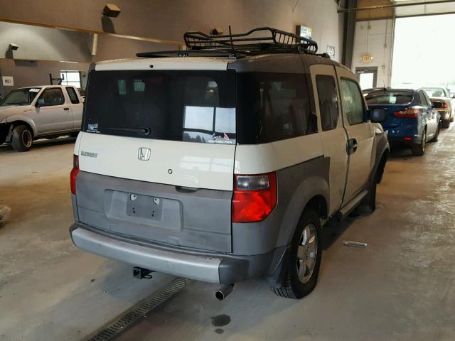 5J6YH28625L013400 - 2005 HONDA ELEMENT EX TAN photo 4